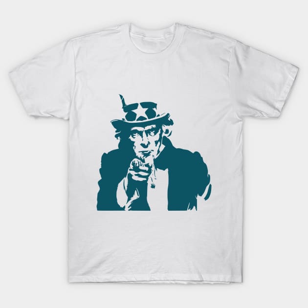 Uncle Sam T-Shirt by  Colorful&Goldie